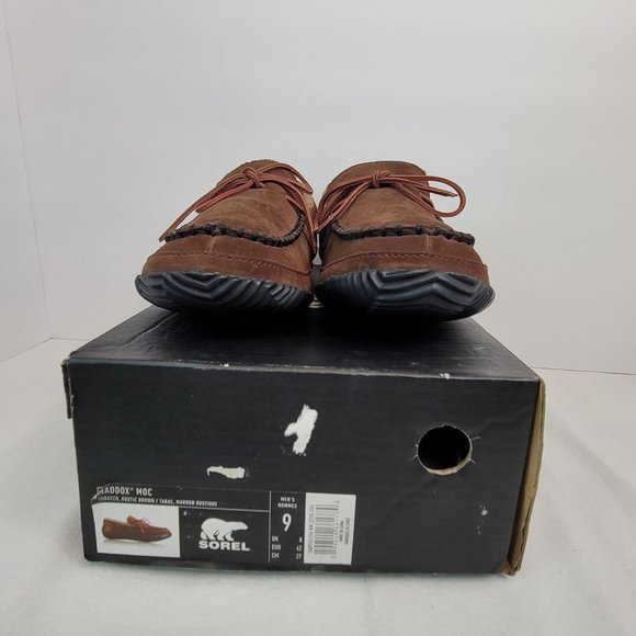 Sorel Maddox Moc Men\'s Rustic Brown Tobacco NM2278-256 US Size 9 NIB main image 7